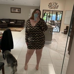 F21+ Snakeskin Body Con🐍